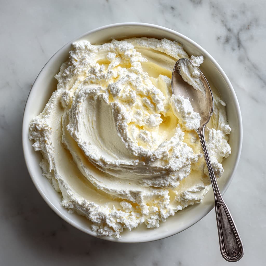Adding fresh cubed watermelon and blueberries to cottage cheese in a recovery bowl.