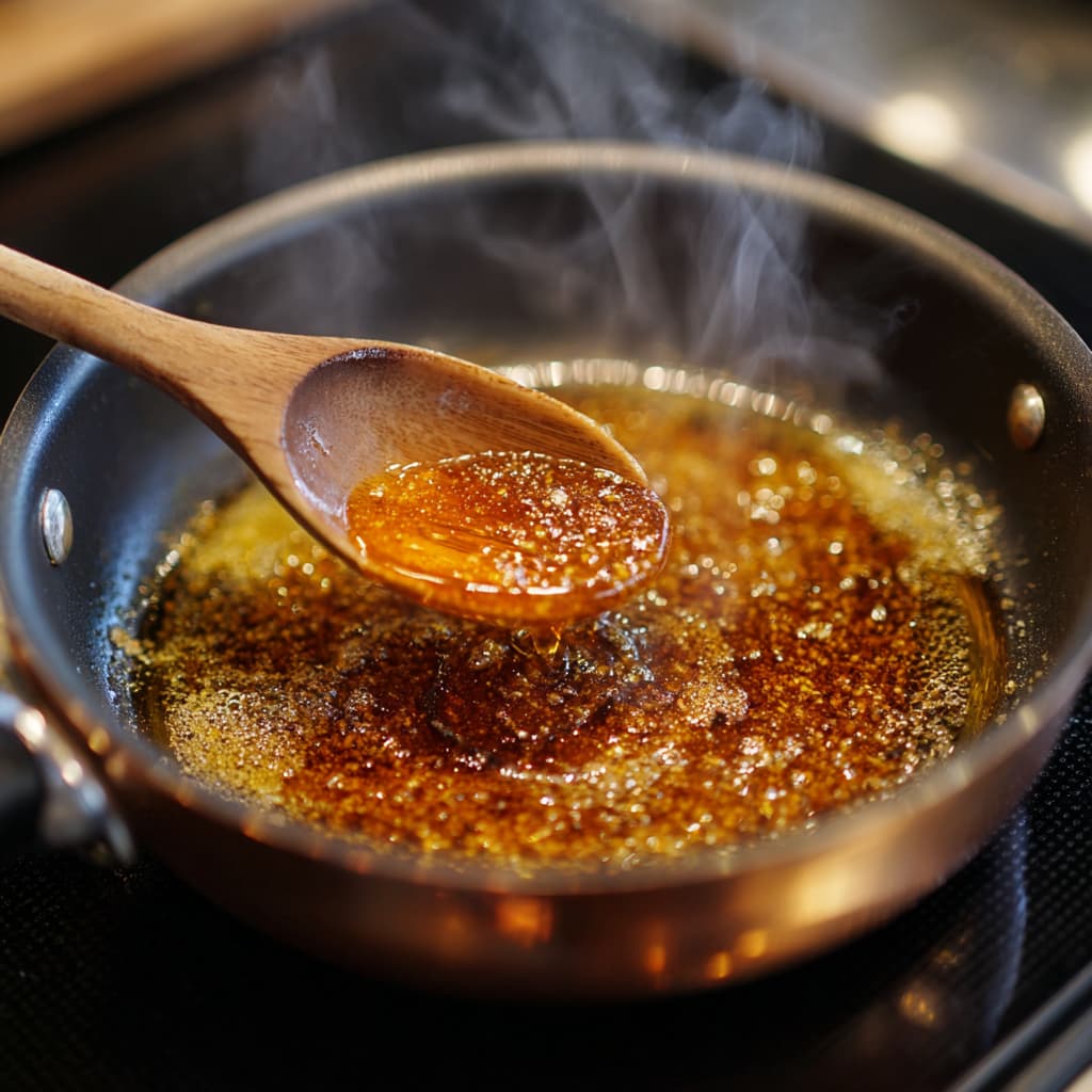 Making cinnamon filling for high protein crepes
